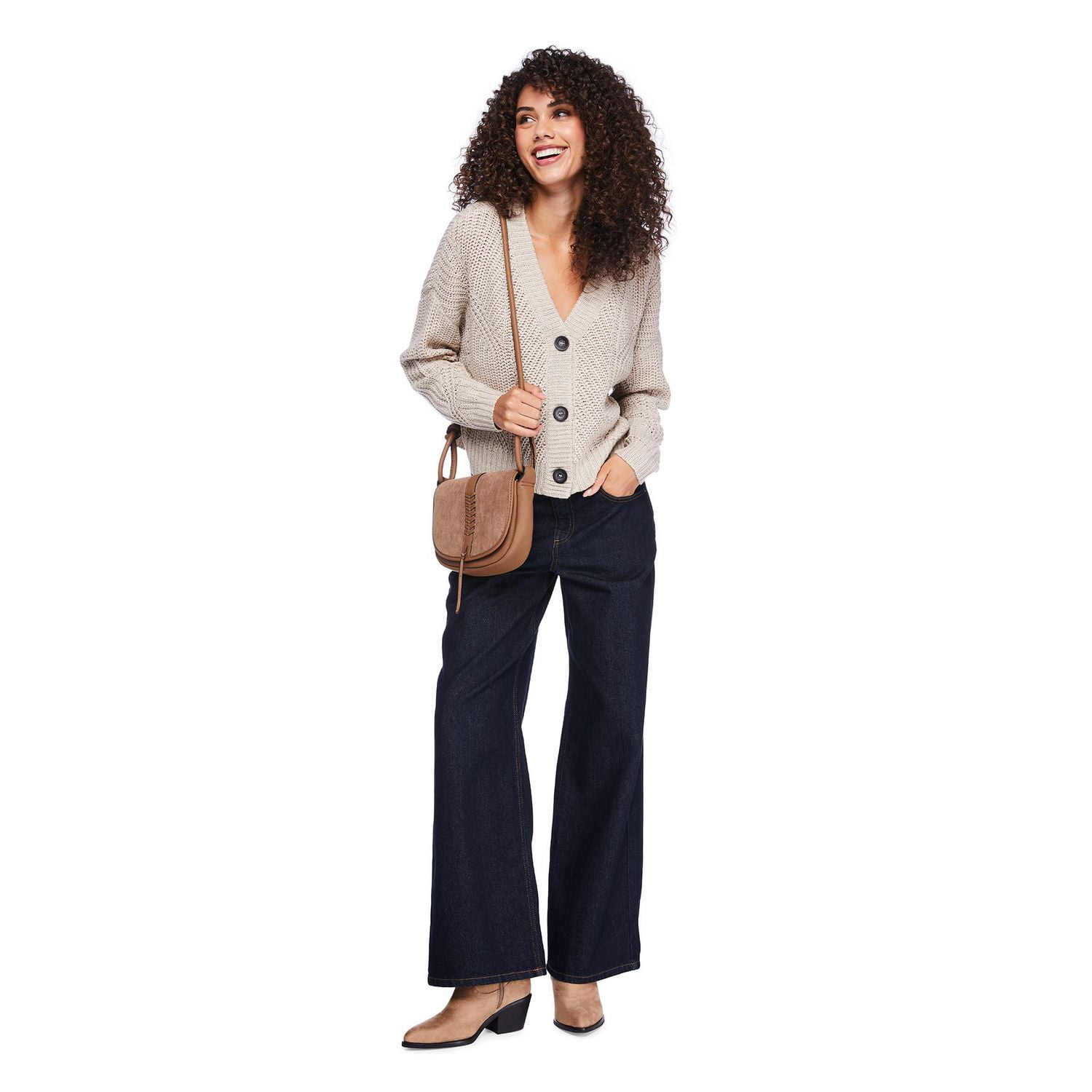 George Women's Boxy Cardigan