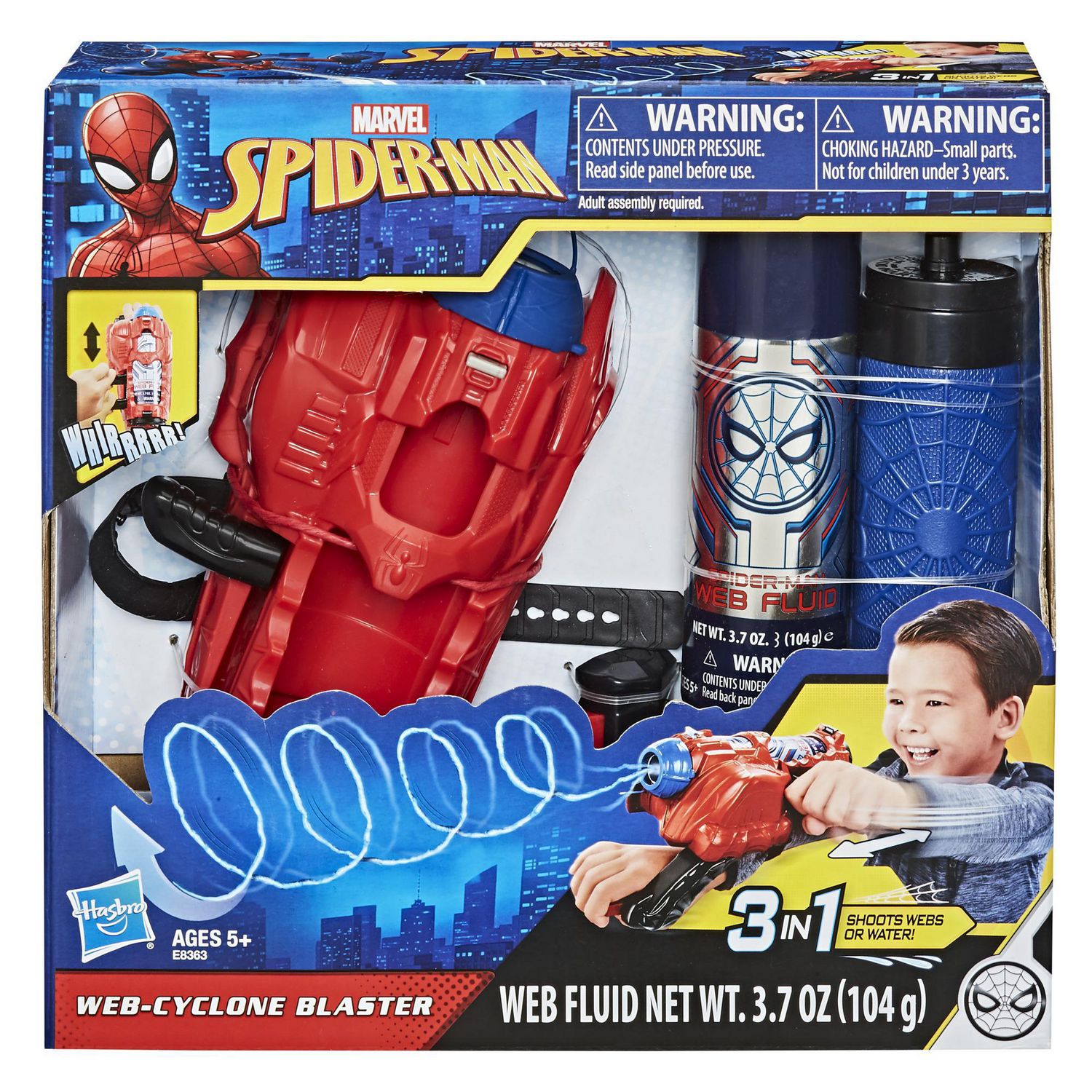 Lance Toile Spiderman avec Flèches en Mousse