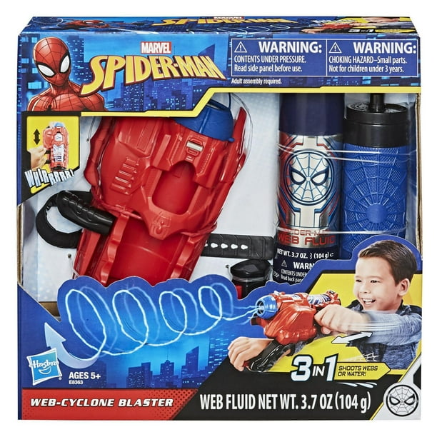 Tireur Web pour Spider-Man, véritable tir de toile d'araignée pour enfants,  jouet de tir d'araignée amusant, jouet d'araignée amusant, jouet lanceur
