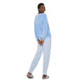 thumbnail image 3 of George Women's Texture Plush Pajamas 2-Piece Set, 3 of 6