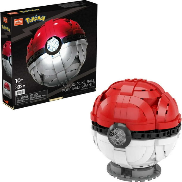 Mega Construx Pokémon Jumbo Poké Ball - 303 Pieces 