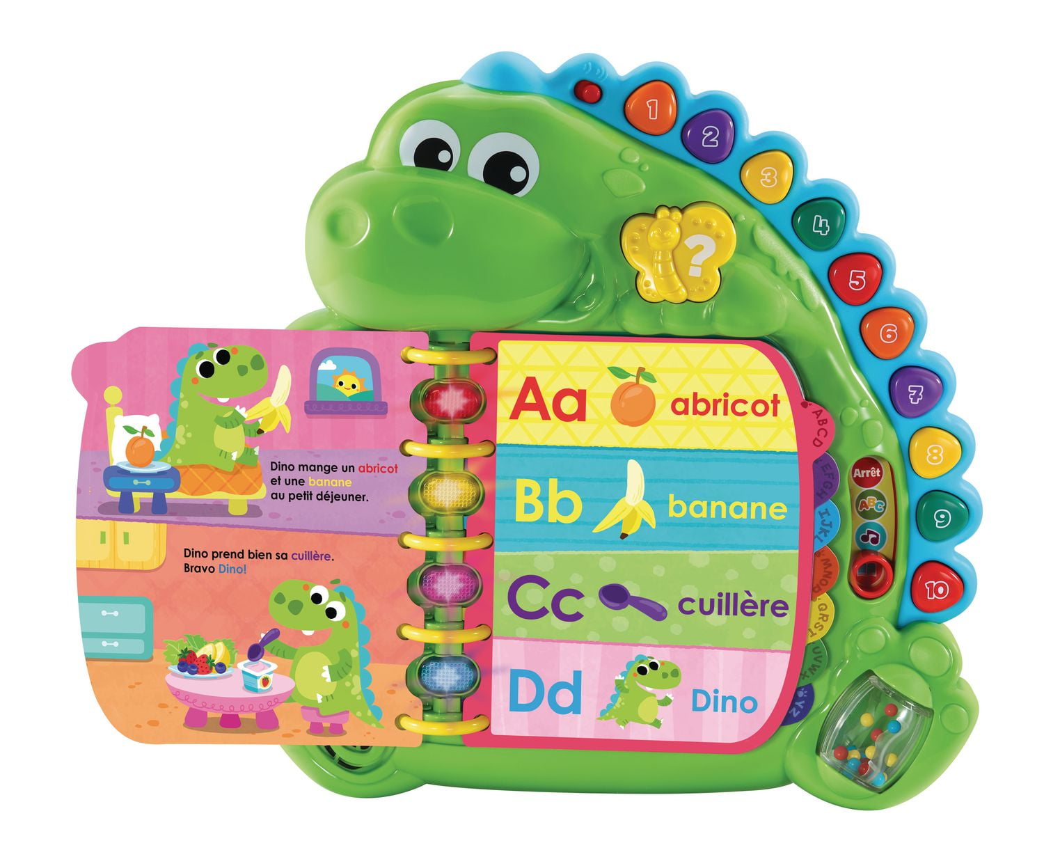 LeapFrog® Dino's Delightful Day Book™ - French Version | Walmart Canada