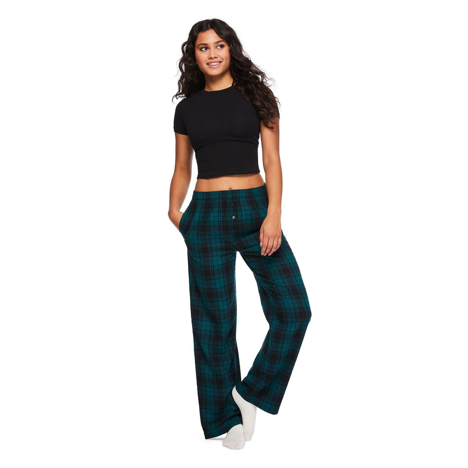 No Boundaries Women's Flannel Pajama Pant