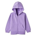thumbnail image 1 of George Toddler Girls' Fleece Full Zip Hoodie, 1 of 2