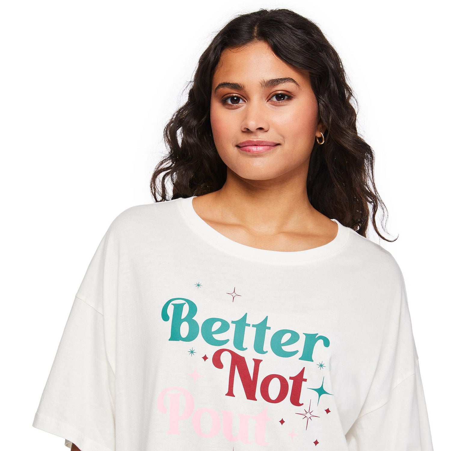 Chemise de nuit No Boundaries pour femmes Tailles TP–TTG