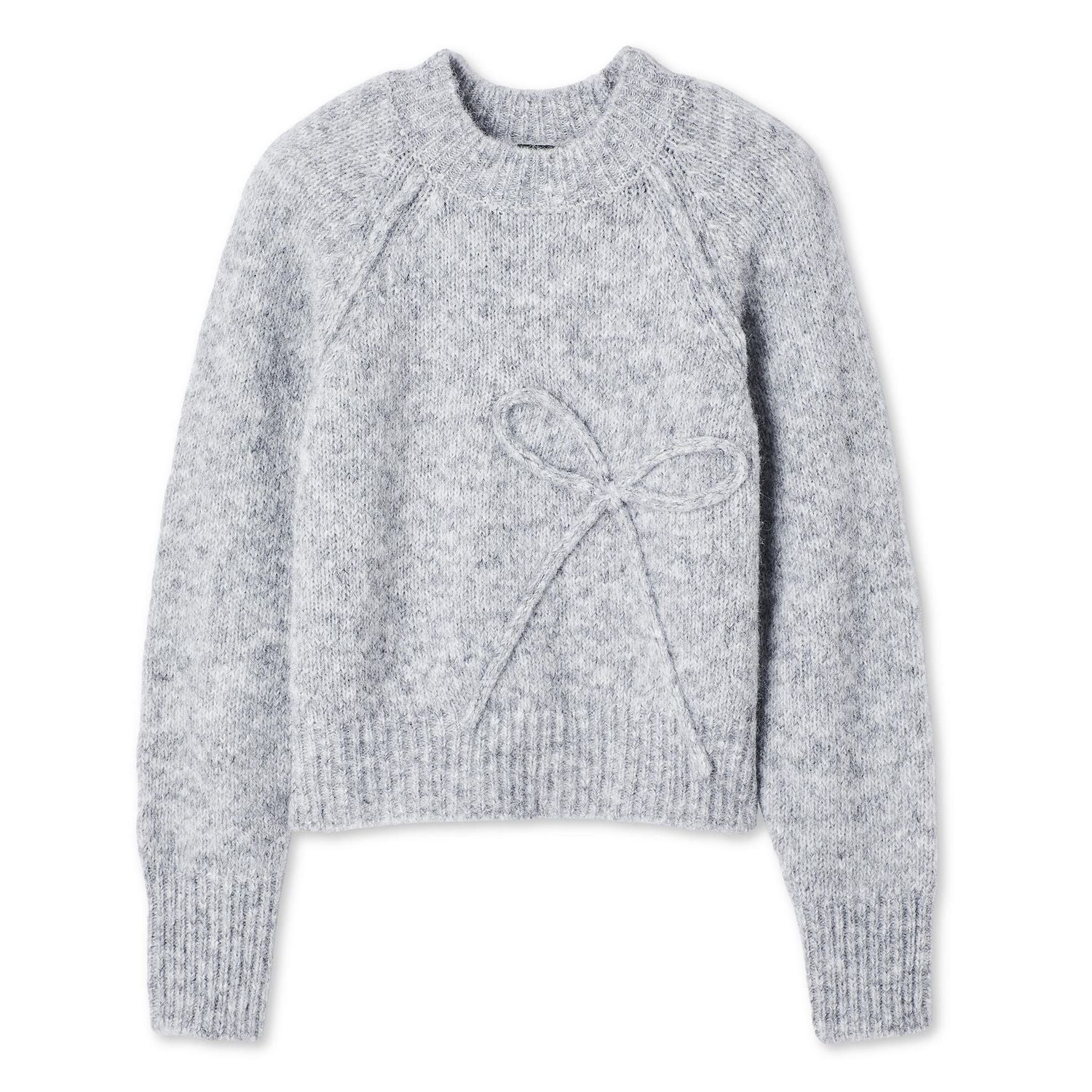 No Boundaries Women's Bow Sweater