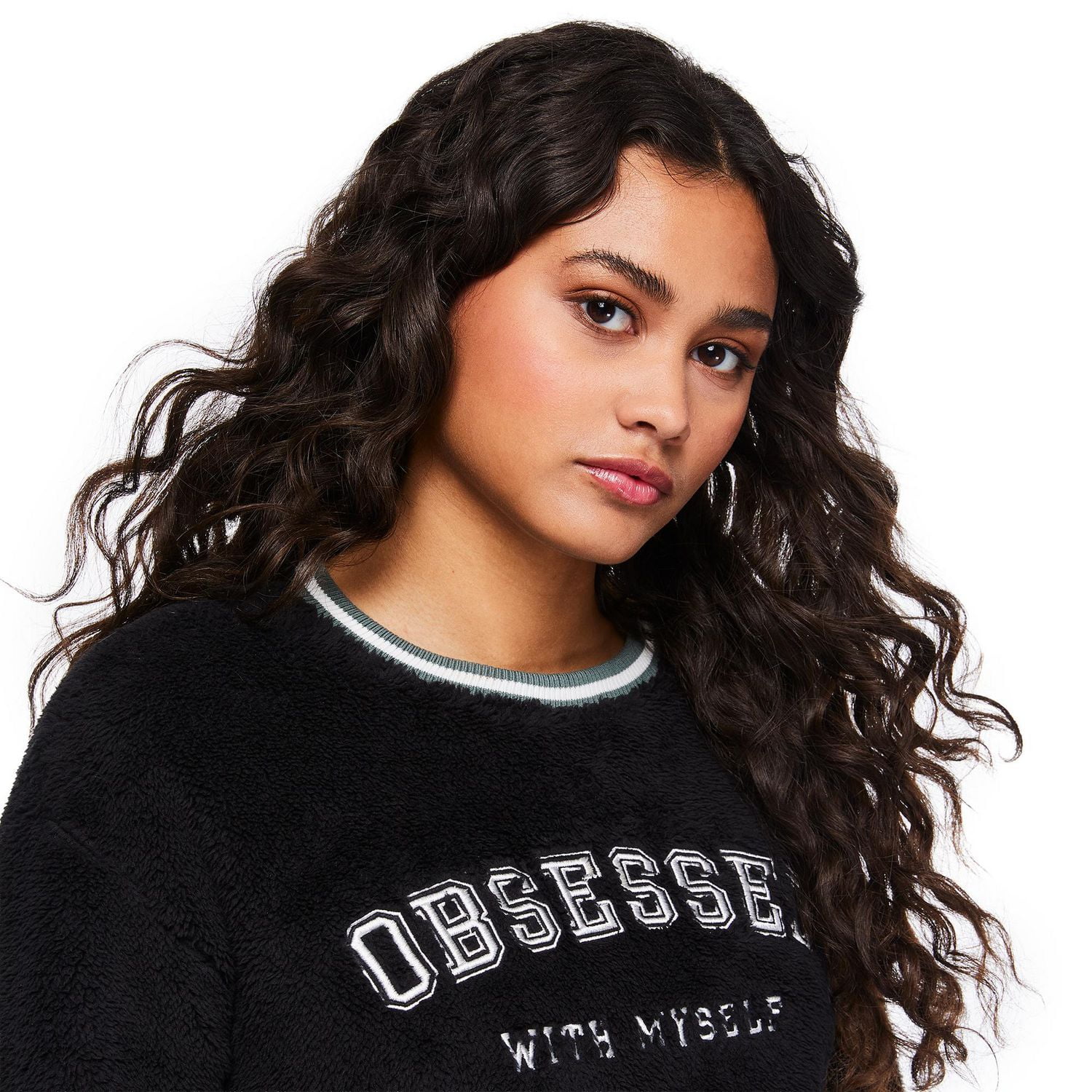 No Boundaries Women's Cozy Pajama 2-Piece Set