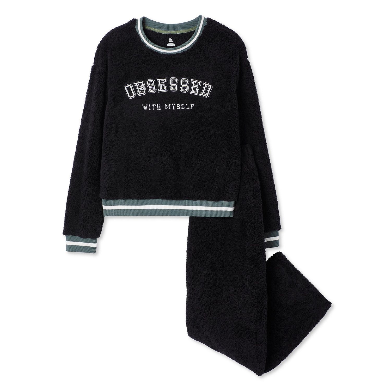 Pyjama douillet 2 pièces No Boundaries pour femmes