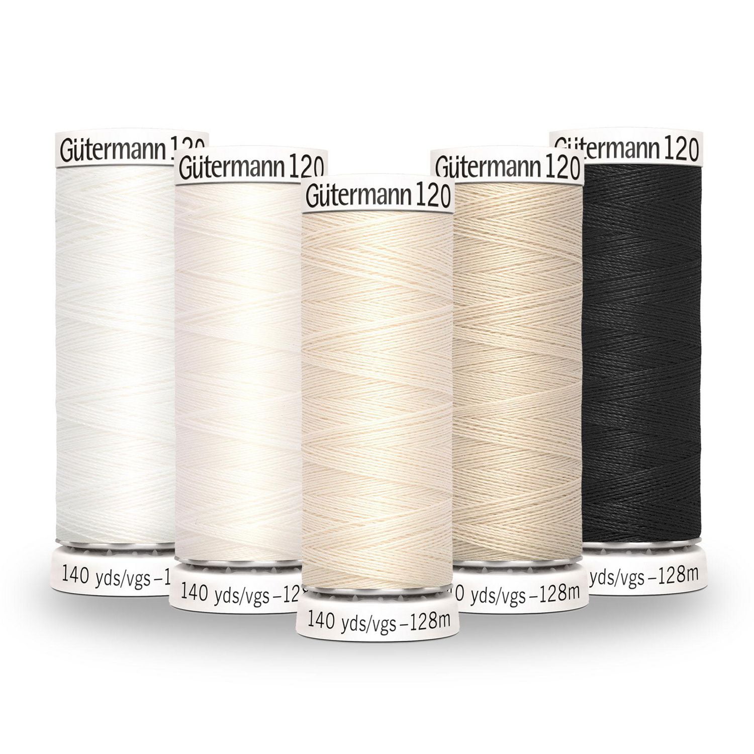 Gutermann 120 100 Polyester All Purpose Thread in Colour Gradient Pack