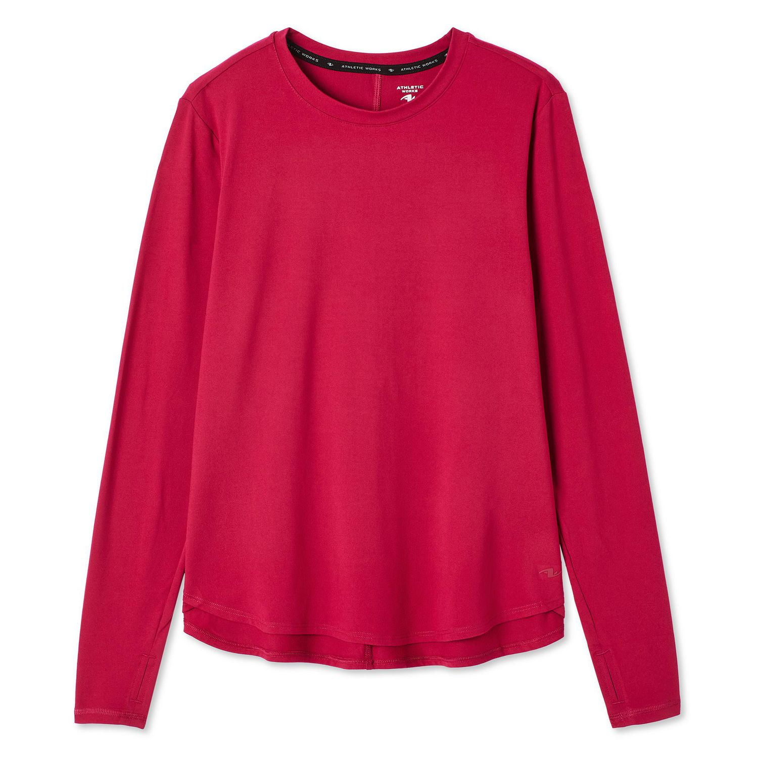 T-shirt à manches longues Athletic Works pour femmes