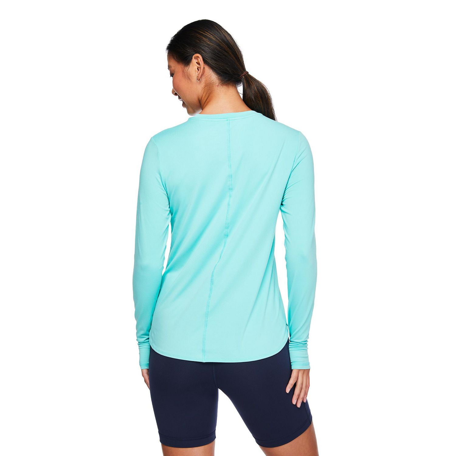 Athletic Works Women's Long Sleeve Tee, Sizes XS-XXL