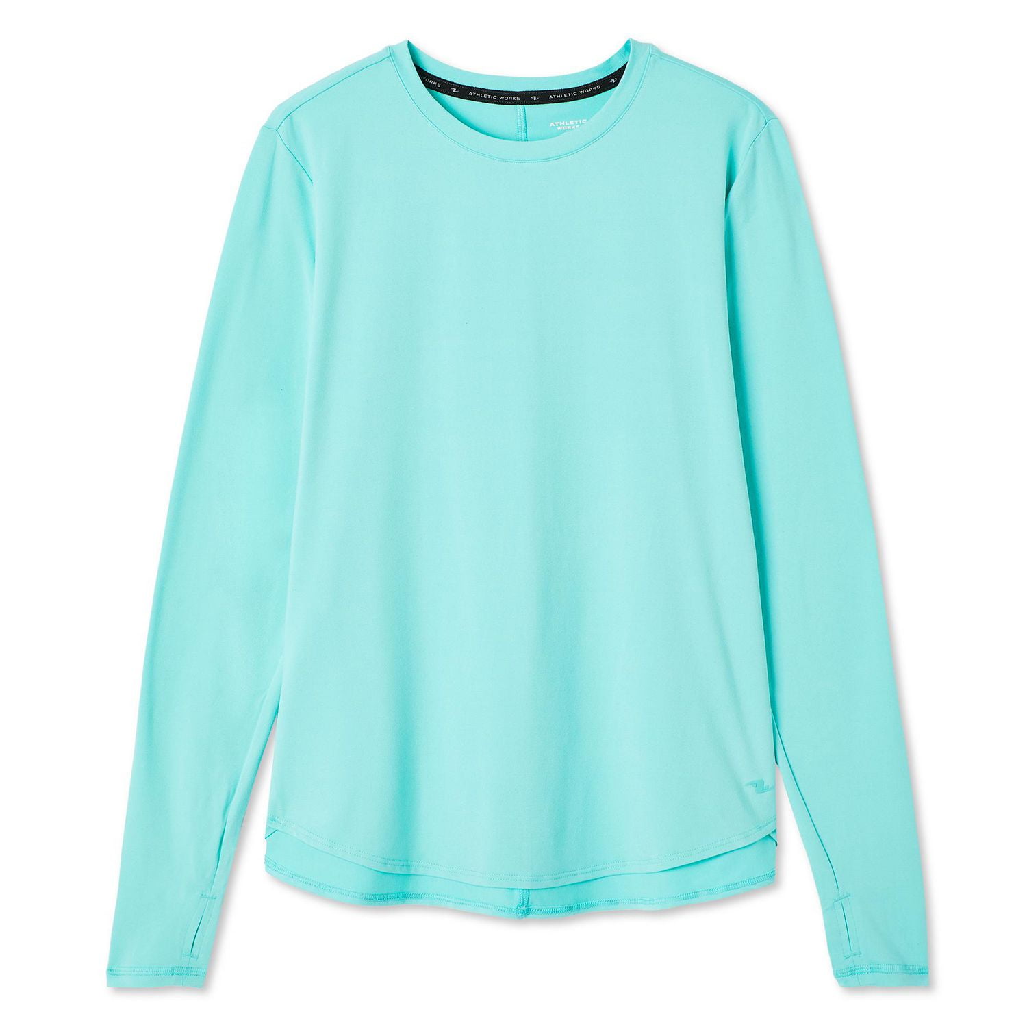 Athletic Works Women's Long Sleeve Tee, Sizes XS-XXL
