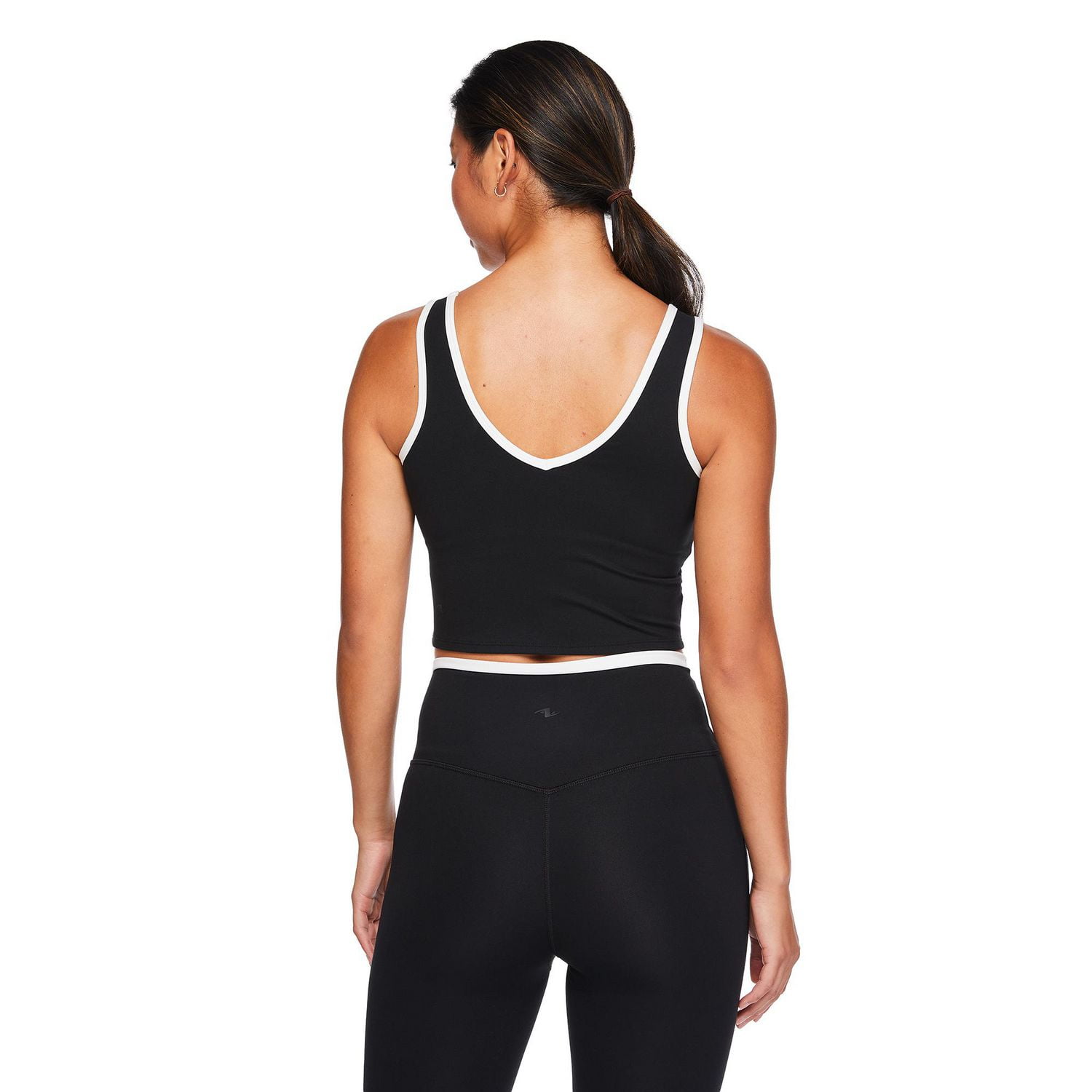 Athletic Works Women's V-Neck Longline Bra