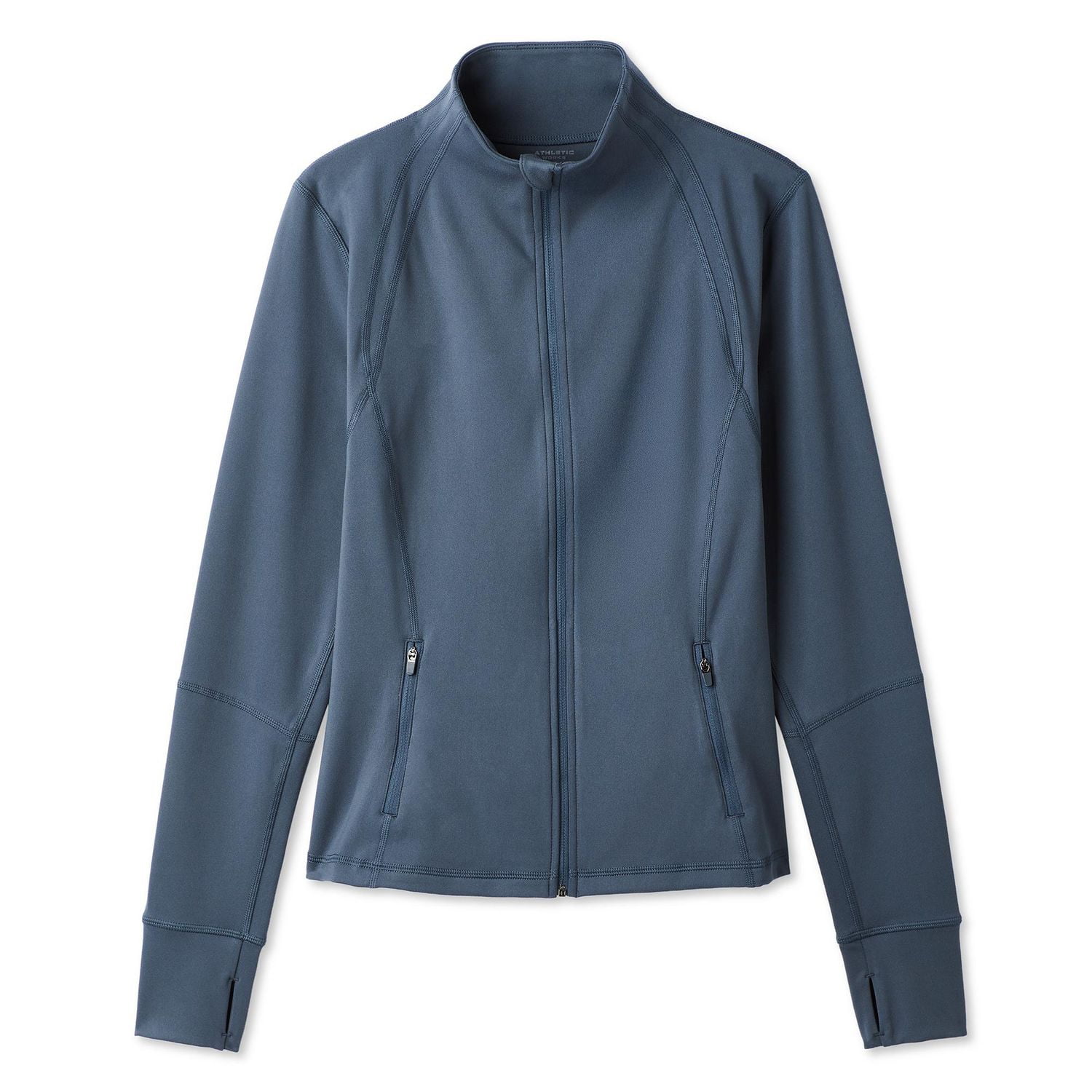 Veste zippée sur la longueur Athletic Works pour femmes