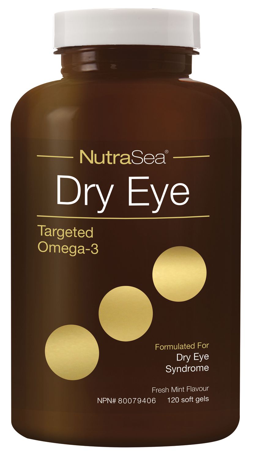 NutraSea Dry Eye Targeted Omega-3, Fresh Mint, 120 count