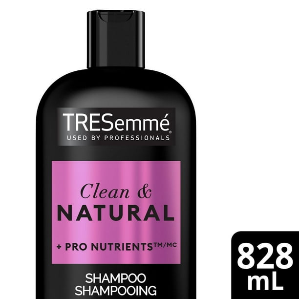 Shampooing TRESemmé Clean & Natural + Pro Nutrients 828 ml Shampooing