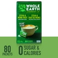 thumbnail image 1 of Whole Earth Monk Fruit & Stevia 80pk, 1 of 7