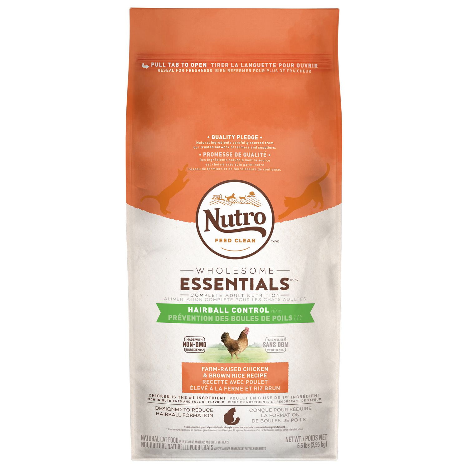 nutro hairball cat food