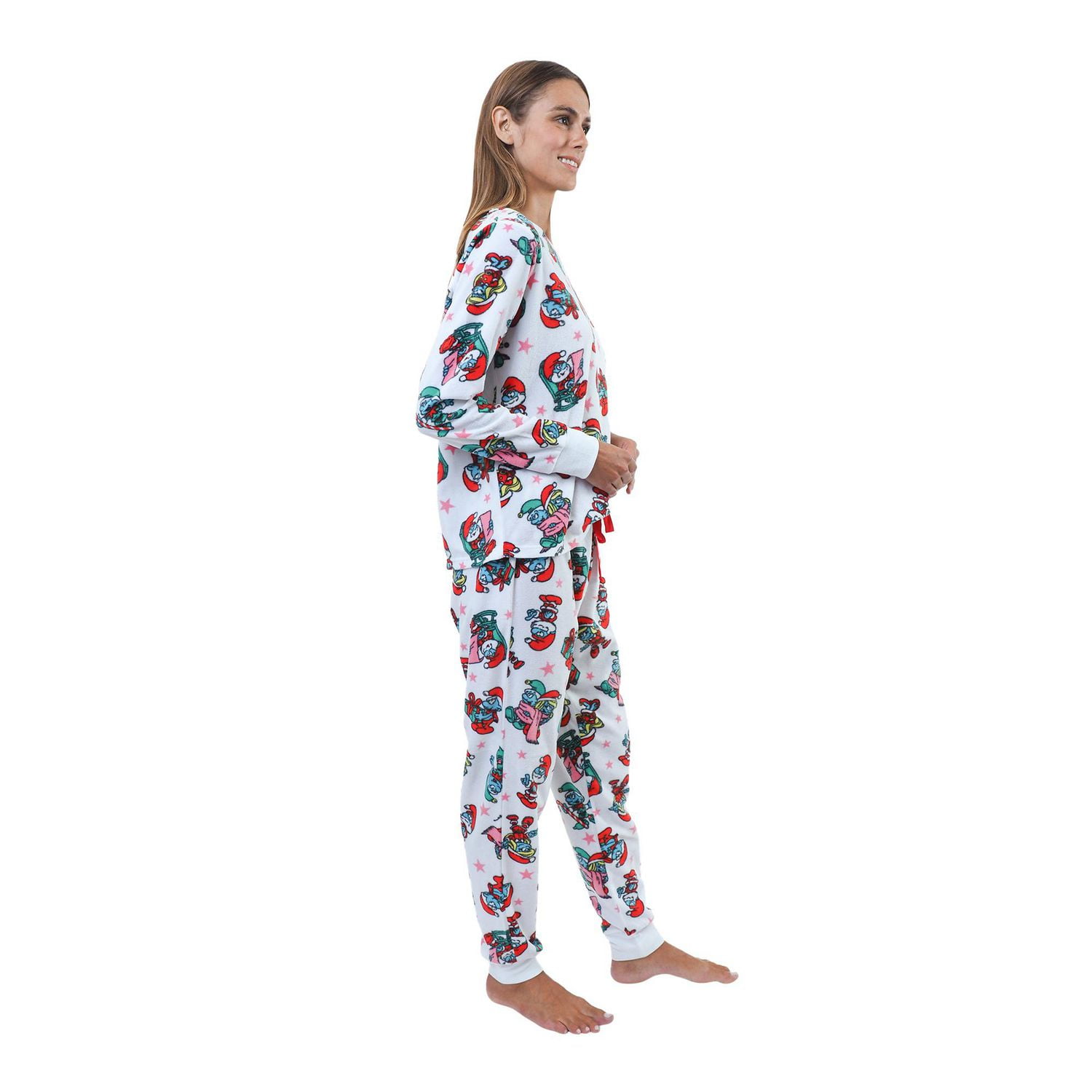 Disney Les Schtroumpfs - Ensemble pyjama jogger pour femmes