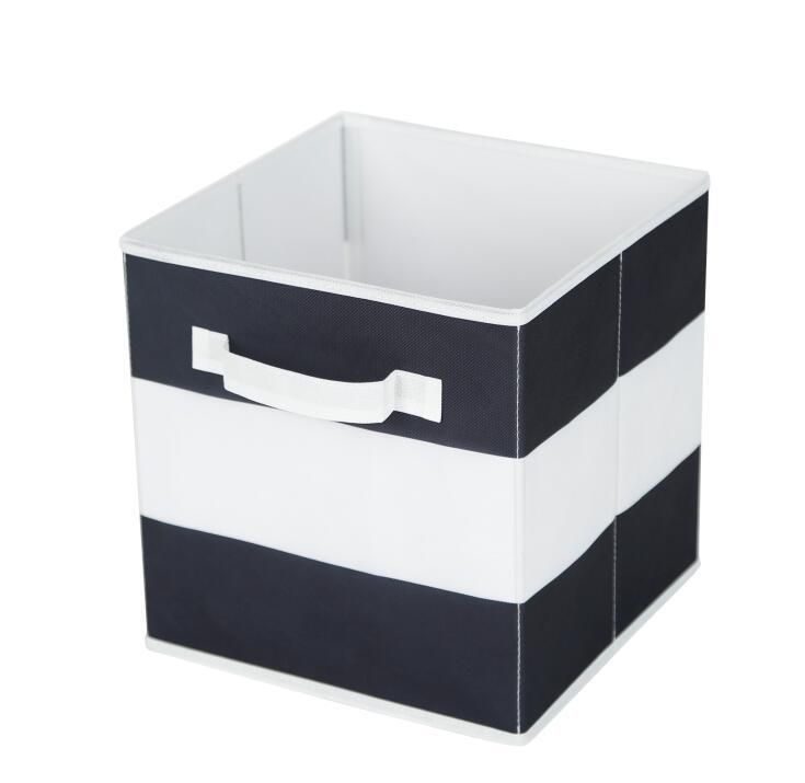 Mainstays CUBE STORAGE BIN/ Black stripe Walmart Canada