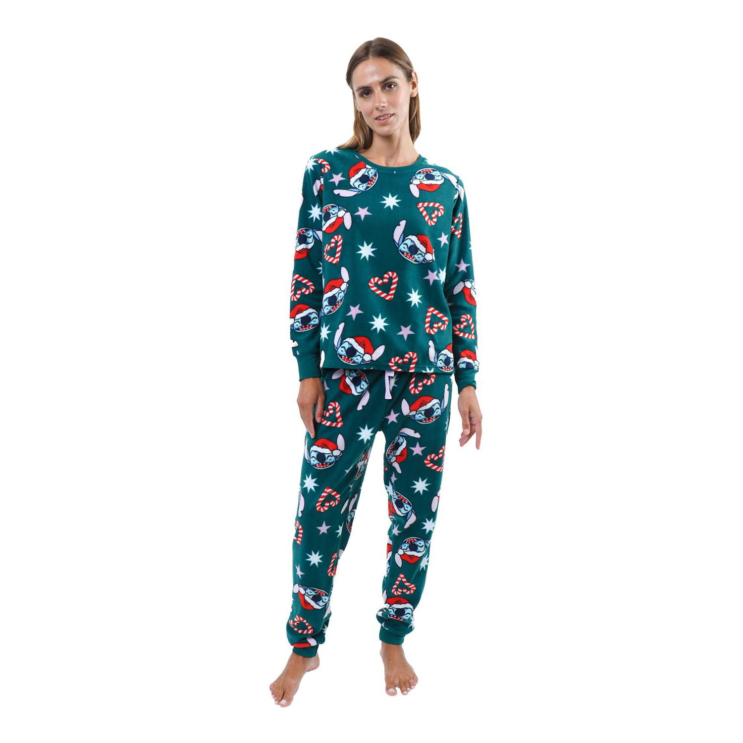 Disney Stitch Women’s Jogger Pajama Set
