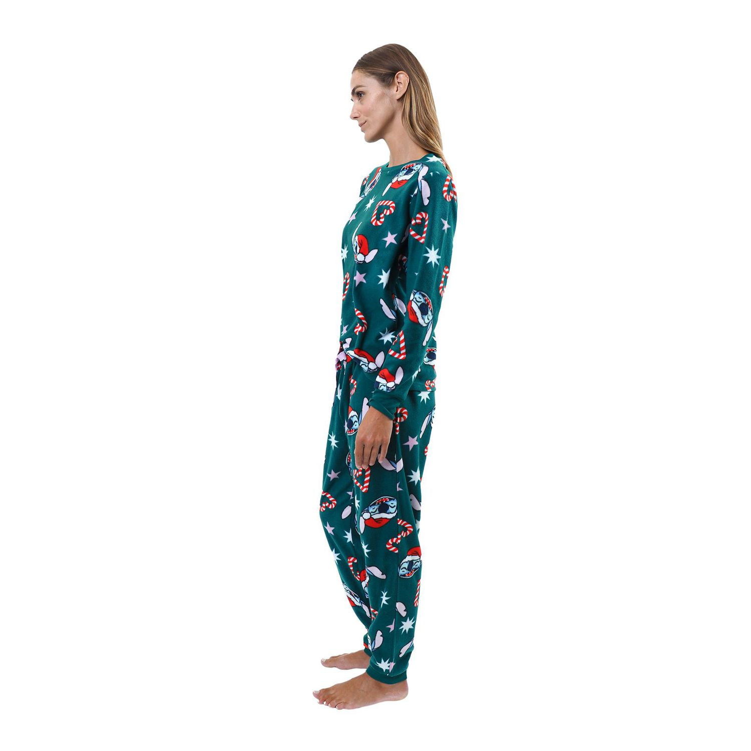 Disney Stitch Women’s Jogger Pajama Set