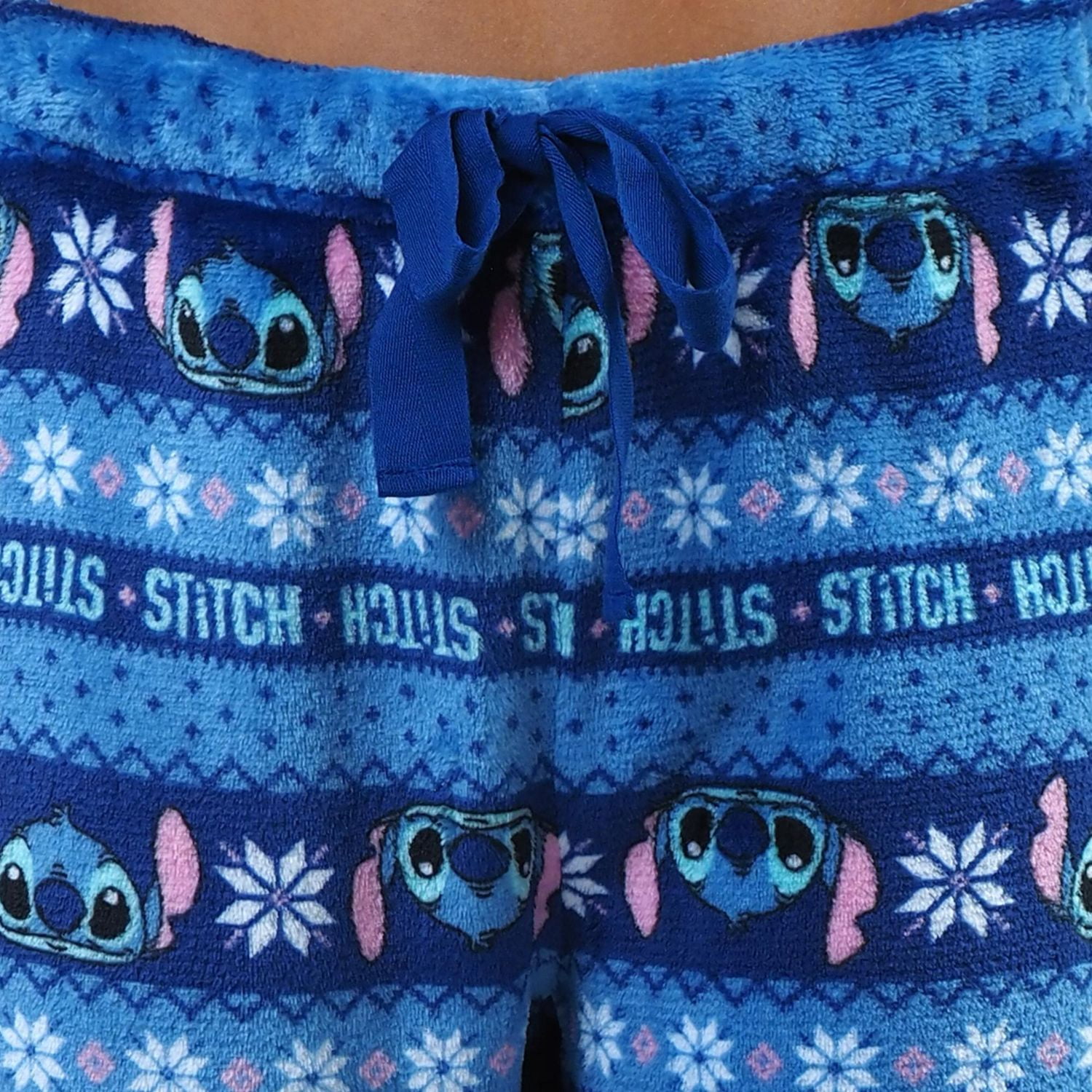 Disney Stitch Women’s Cuffed Pajama Pants