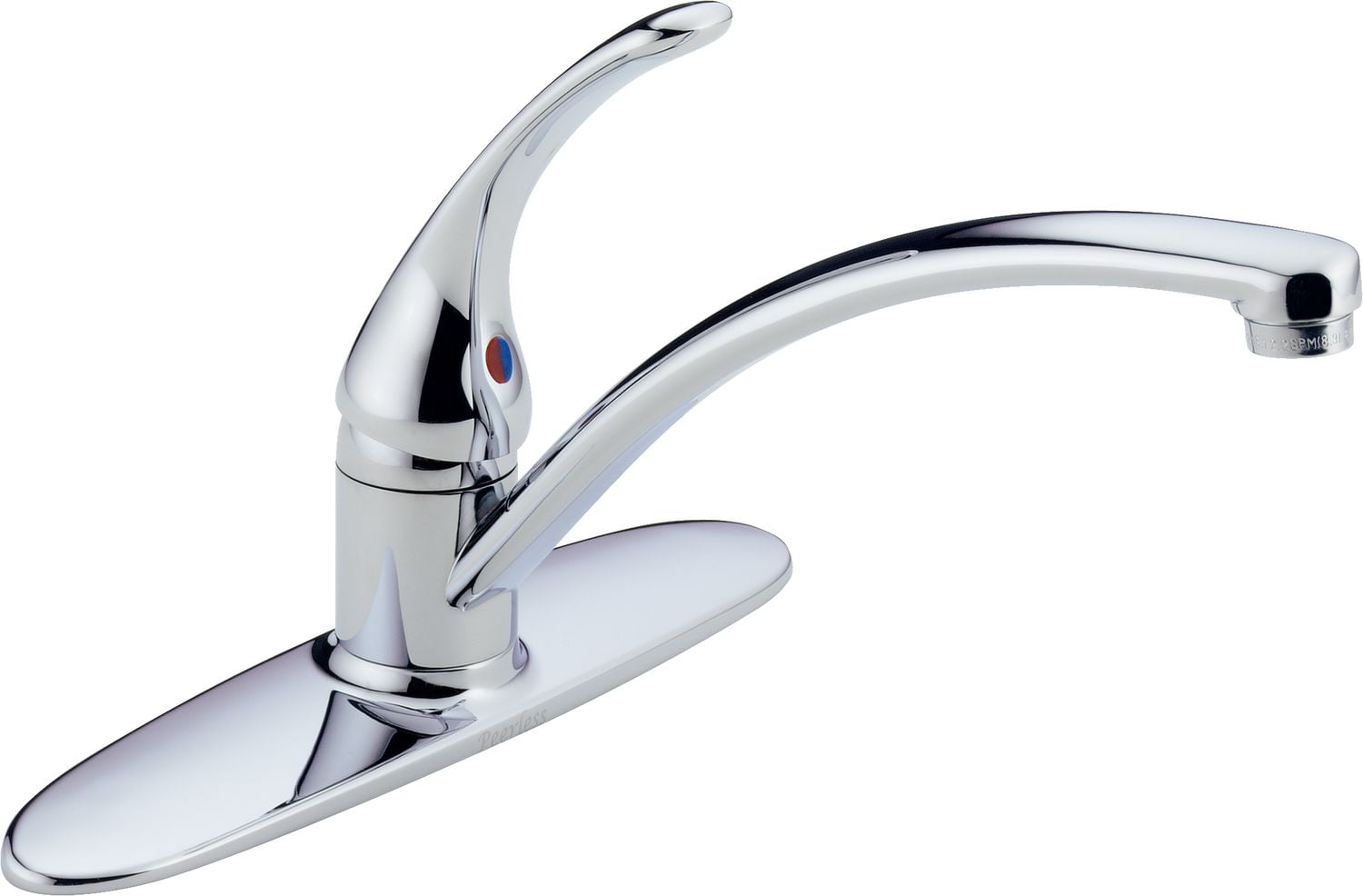 Bathroom faucet with side spray