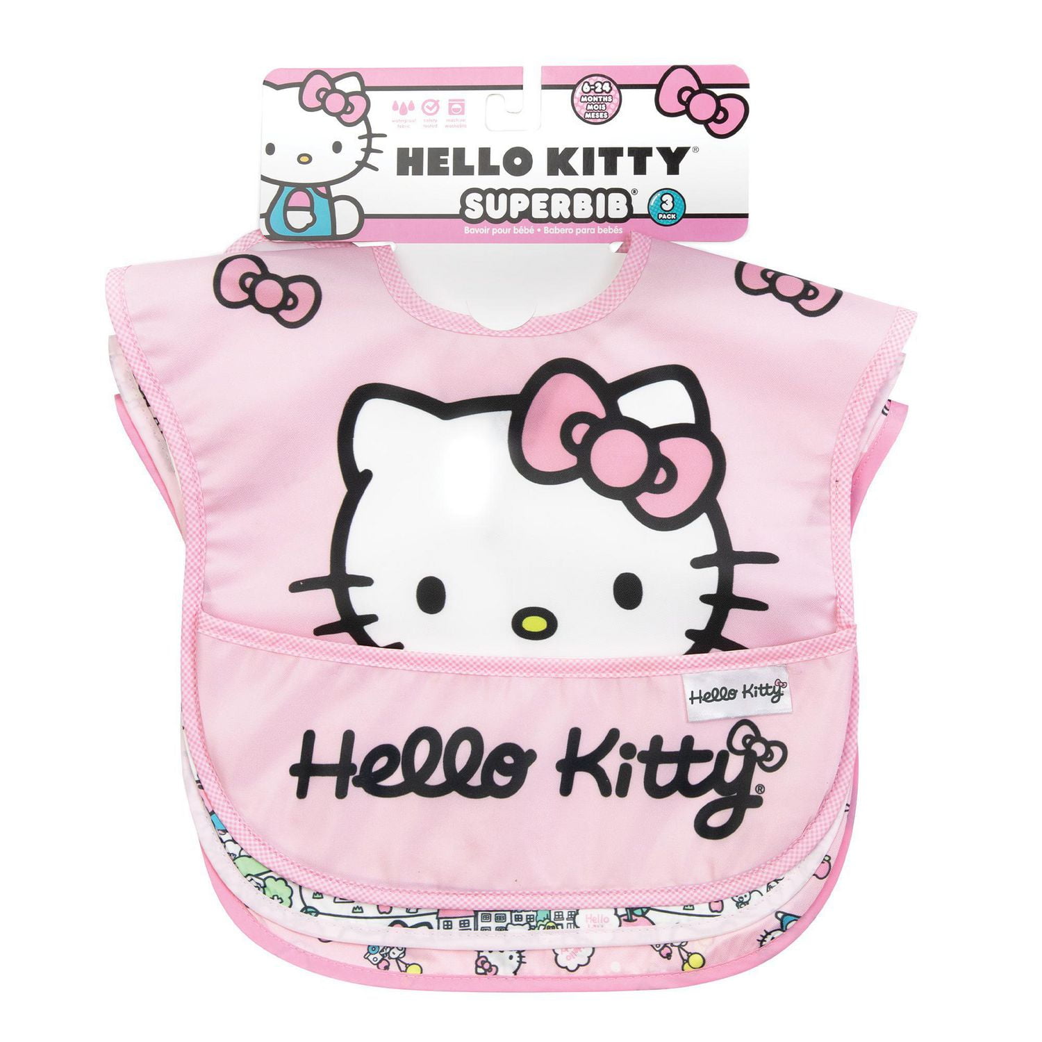 Hello 2024 kitty bib