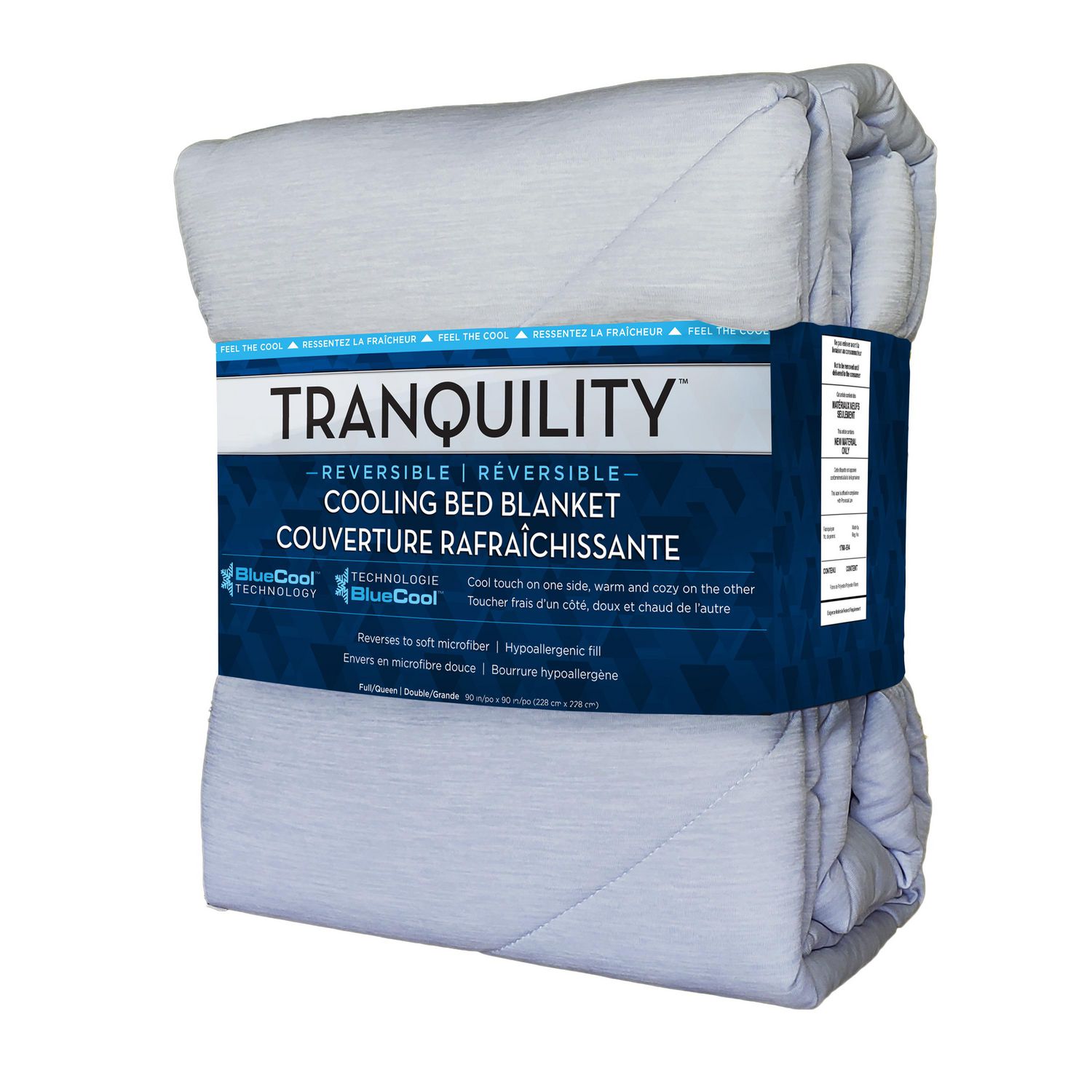 Tranquility Reversible Cooling Bed Blanket | Walmart Canada