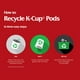 Folgers Coulis de caramel Recyclable Capsules K-Cup 18 K-Cups – image 3 sur 6