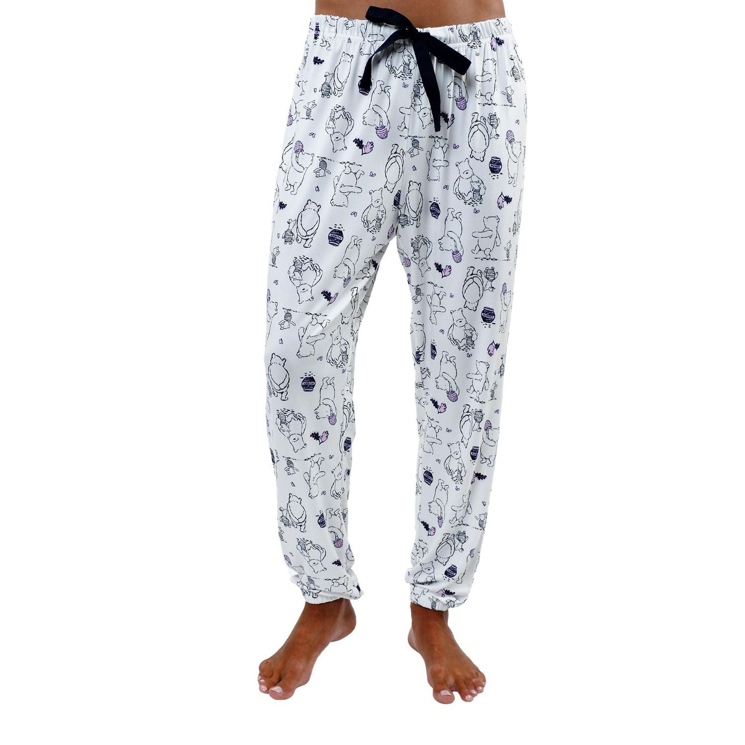 Disney Winnie the Pooh Women’s Cuffed Pajama Pants