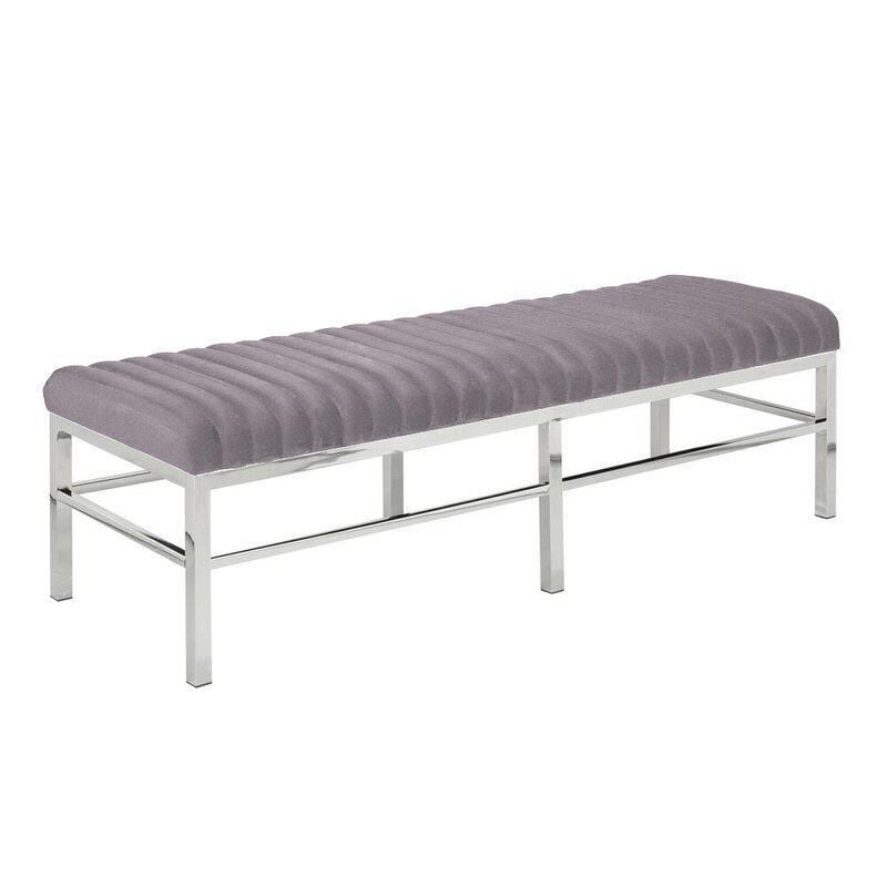 Upholstered 2024 bench walmart