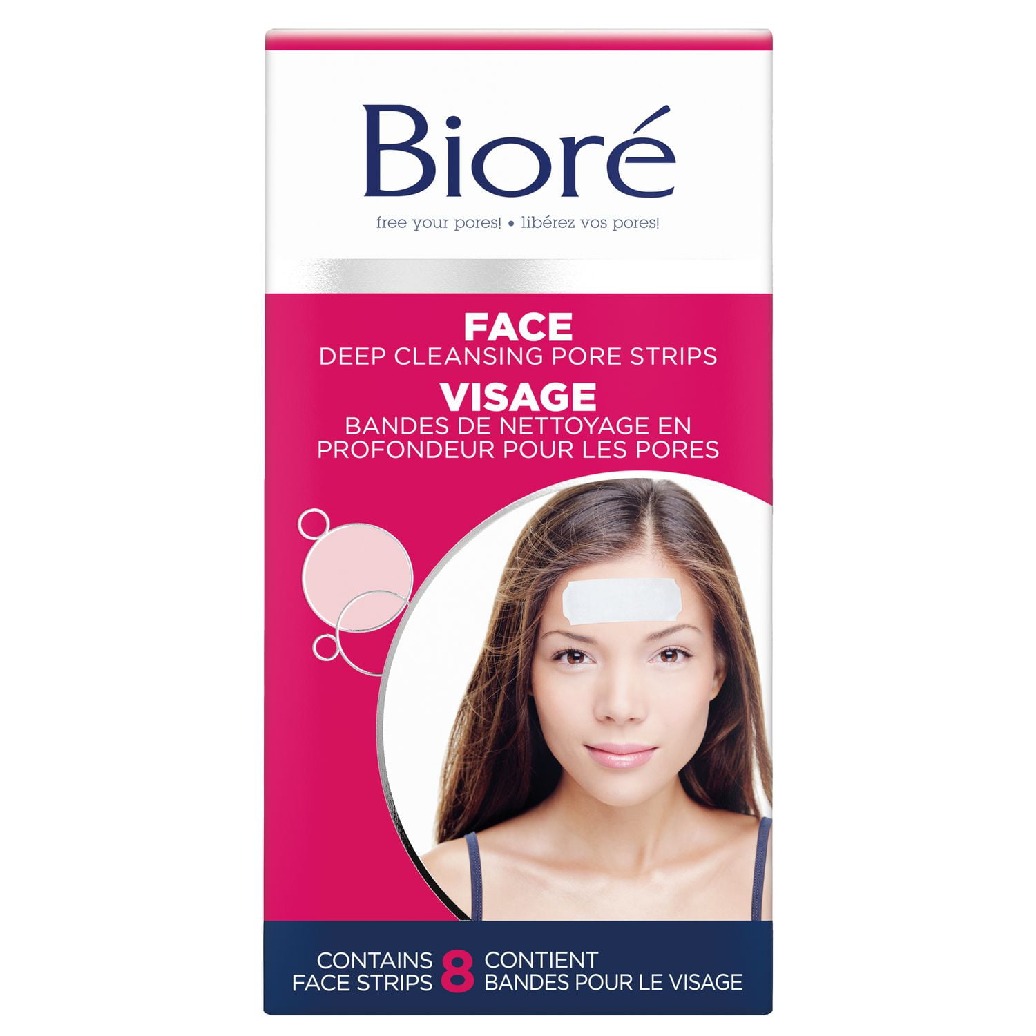 Biore Deep Cleansing Pore Strips for The Face 8ct Walmart Canada