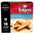 thumbnail image 1 of Folgers Capsules de café K-Cup biscotti à la vanille 18 Capsules, 1 of 6