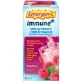 thumbnail image 2 of Emergen-C Immune+ Raspberry 1000mg Vitamin C and Multivitamin Supplement, Drink Mix, 24 Count, 2 of 7