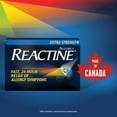 thumbnail image 3 of Reactine Extra Strength Antihistamine Tablets - 10mg Cetirizine Hydrochloride - 24 Hour Allergy Symptom Relief Medicine, 48 Count + 20 Count Bonus, 3 of 8
