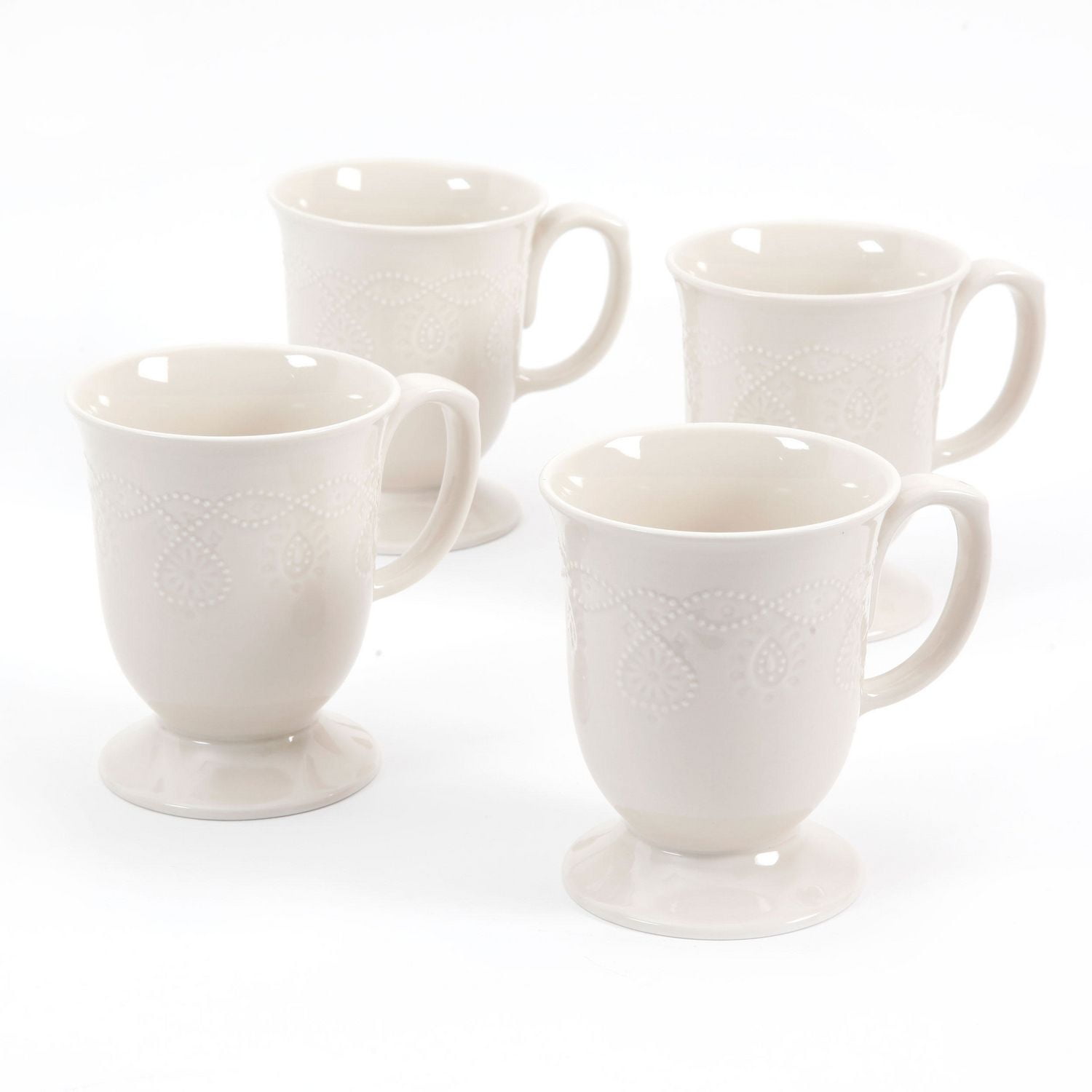 The Pioneer Woman Cowgirl lace 4 Piece Mug Set Walmart