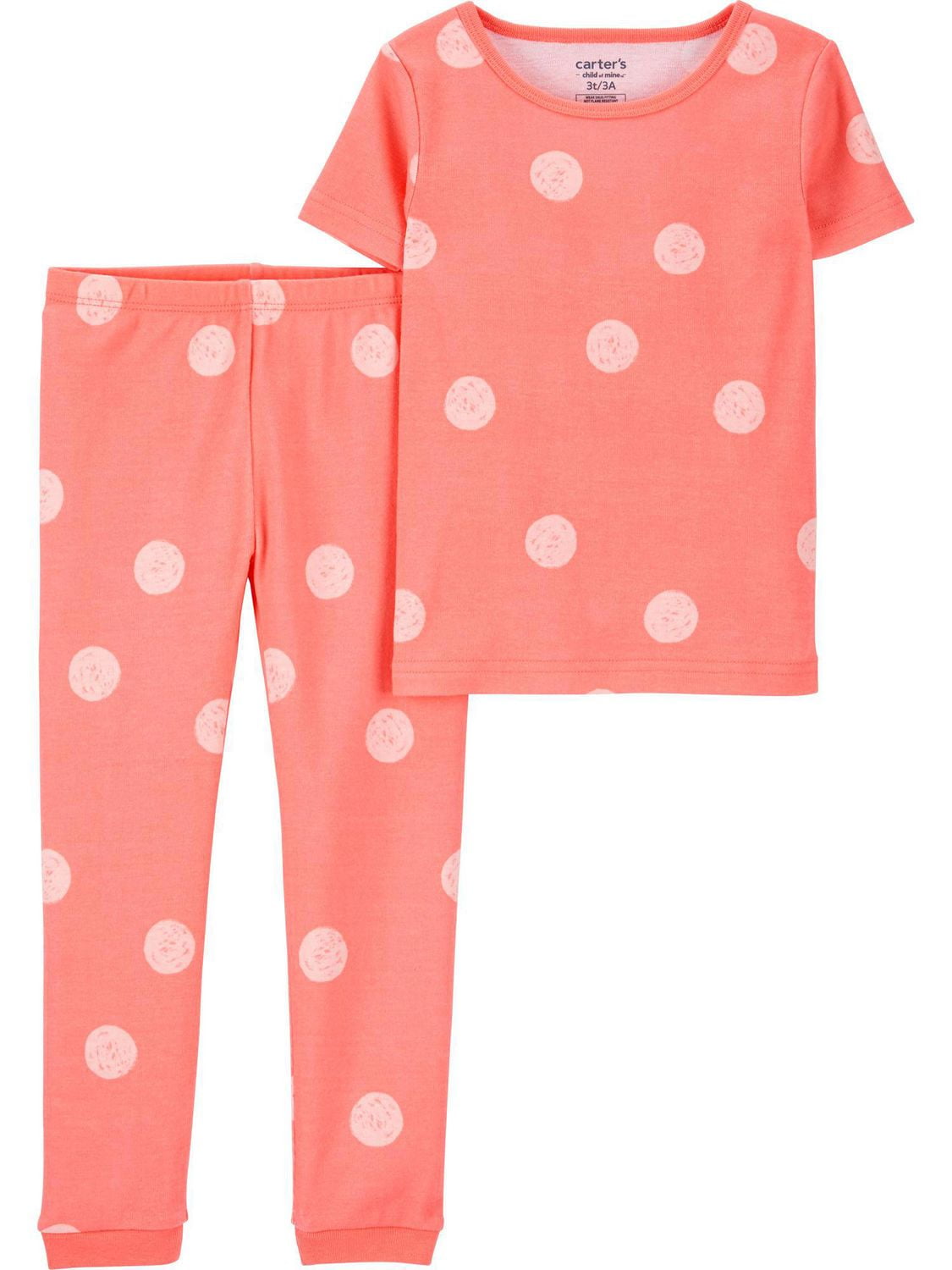 Carter's Child of Mine Kid Pyjama 4 pièces en coton pour fille - Fruit rose