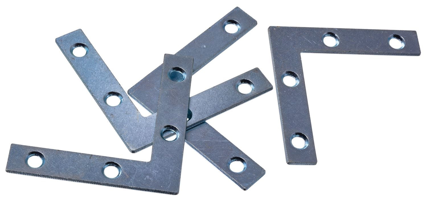 Hardware Essentials 2 Zinc Flat Corner Brace Canada Hardware Essentials 2 Zinc Flat Corner Brace Image 1 Of Zoomed