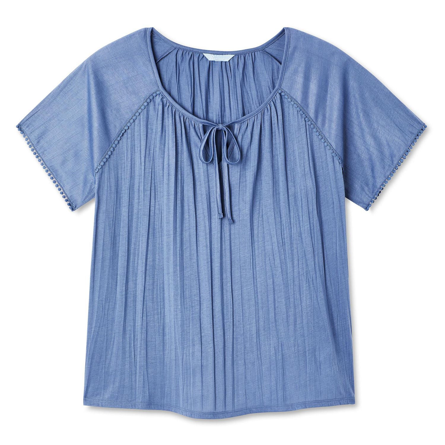 Haut paysant avec petites boules crochetées Penmans Plus pour femme