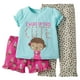 Ensemble pyjama 3 pièces pour bébé filles de Child of Mine made by Carter’s - Mignon – image 1 sur 1