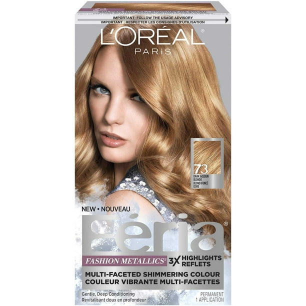 Gel colorant Feria #73 de L'Oréal Paris couleur vibrante, Blonde, 1 un.