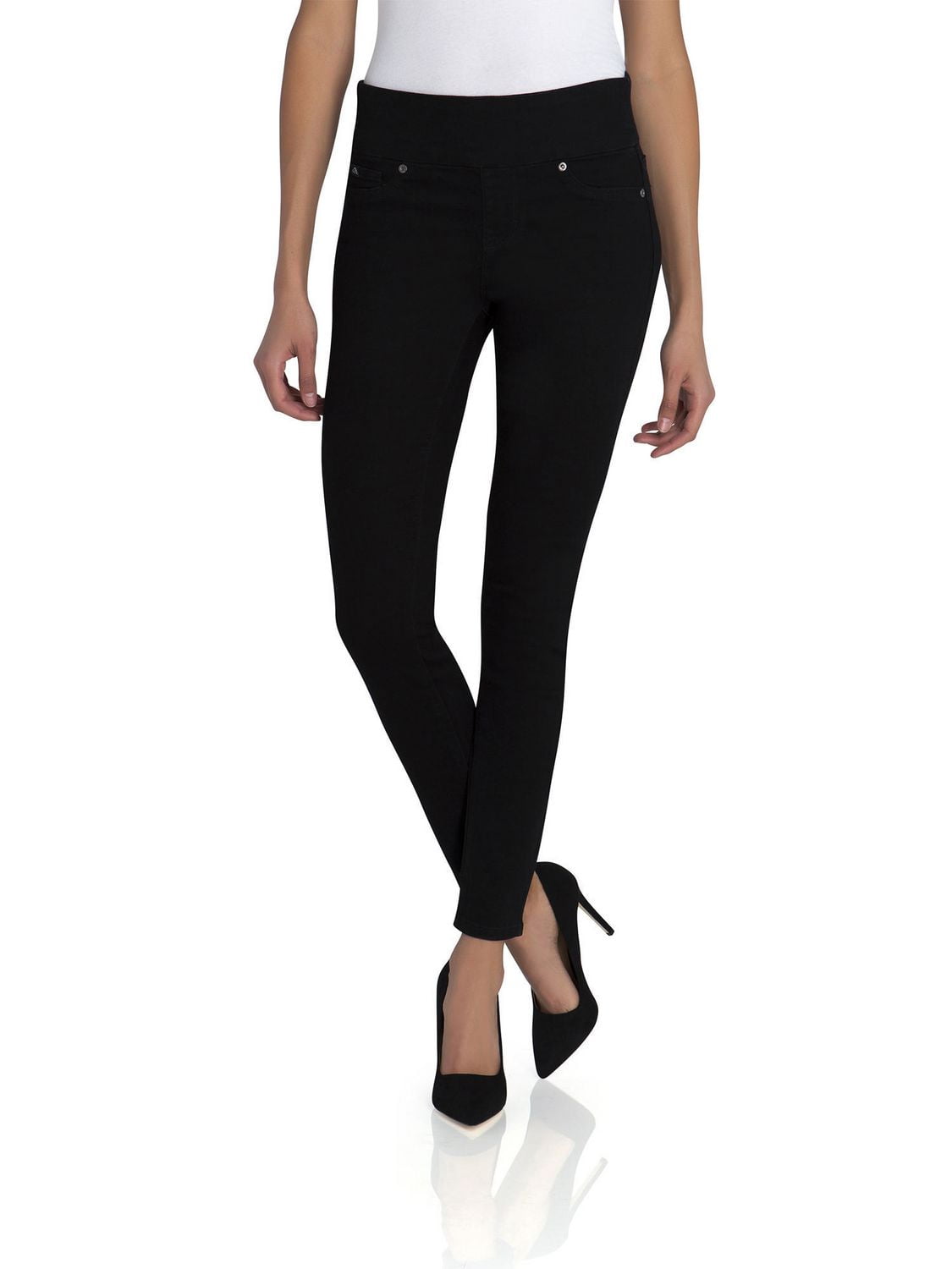 jordache high rise pull on legging