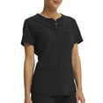 thumbnail image 2 of Scrubstar Women's Active  Stretch Henley Scrub Top, 2 of 6