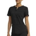 thumbnail image 4 of Scrubstar Women's Active  Stretch Henley Scrub Top, 4 of 6