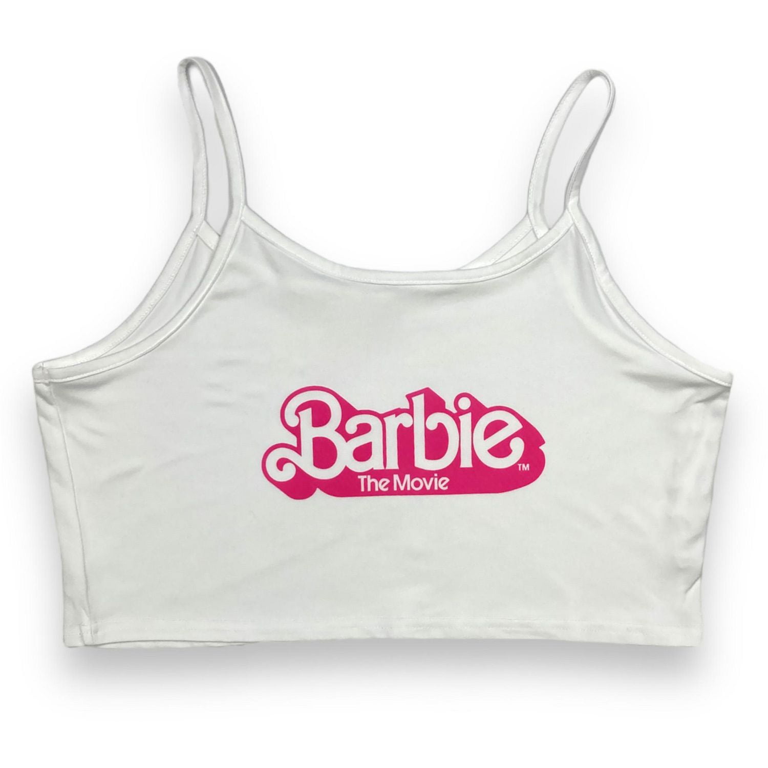 barbie L'ensemble de pyjama pour femme comprend un short et un haut à manches courtes boutonné avec un débardeur séparé, et