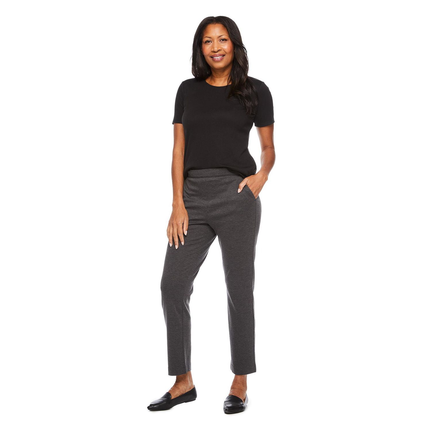 Pantalon droit Iyla pour femmes