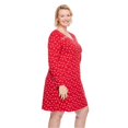 thumbnail image 2 of Iyla Plus Women's Henley Gown, 2 of 6