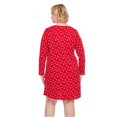 thumbnail image 3 of Iyla Plus Women's Henley Gown, 3 of 6